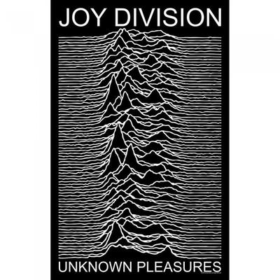 Текстильный постер Joy Division Unknown Pleasures