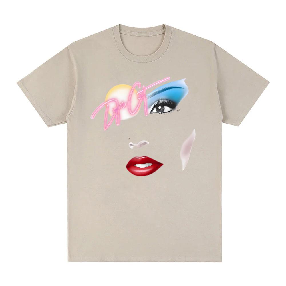 VIE SIGNED TEE Doja Cat Same As Official Website 2025NEW 100%cotton TOPS Vintage High Quality Summer Album Hip Hop Tshirt