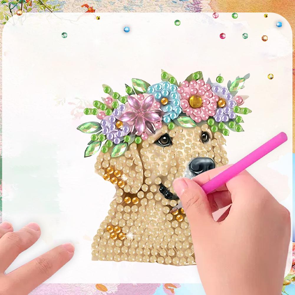 6 шт. DIY Дизайн Животных DIY Искусство Магнит на Холодильник Наклейка на Холодильник Магниты Алмазное Искусство для Холодильника Магнитное Алмазное Искусство Декор