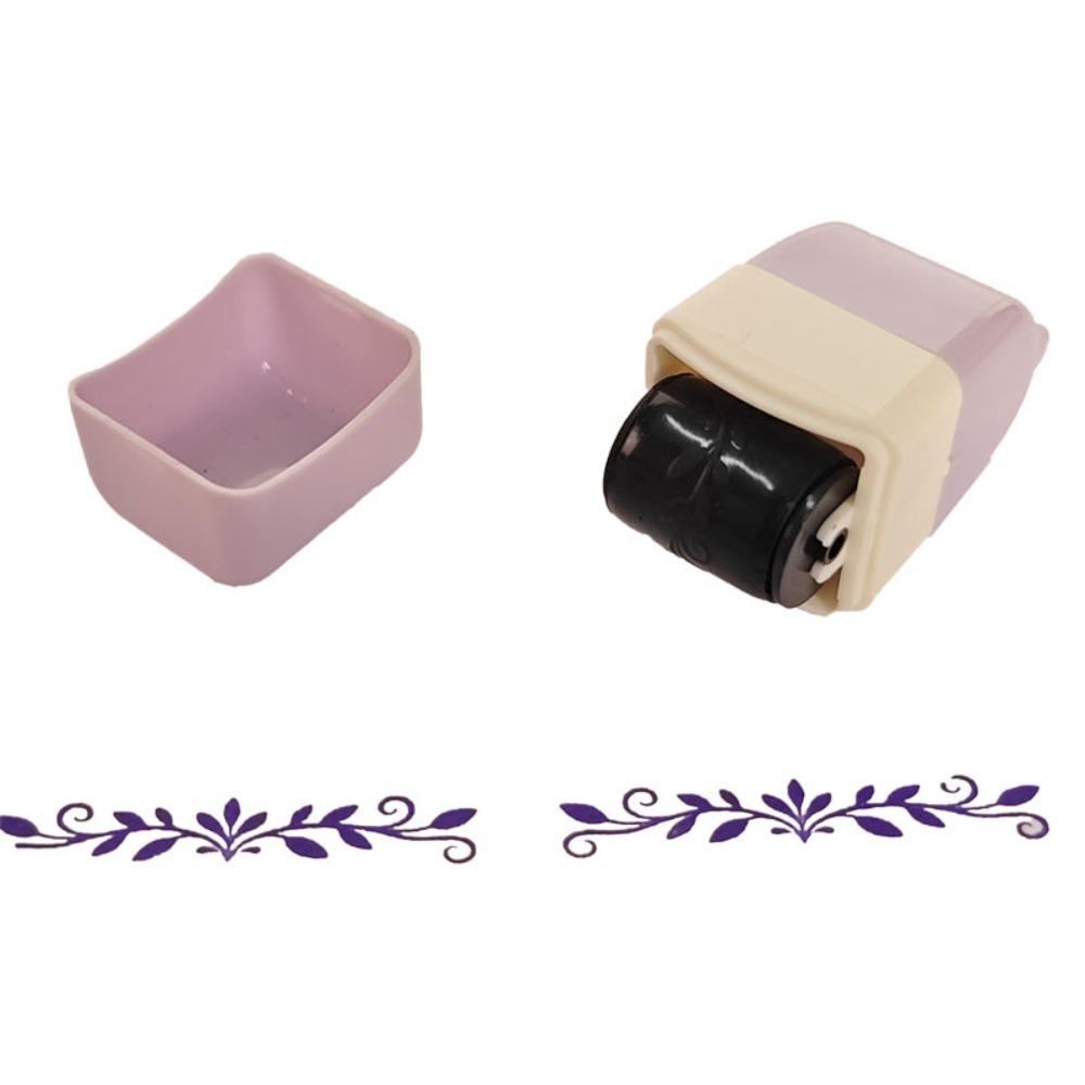 Convenient Pattern Roller Stamp Score Printing Painting Graffiti Gifts Toy Diary Album