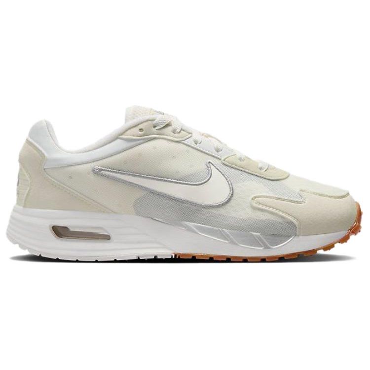 Nike Air Max Solo Summit White Sail Women Sneakers Cream Metallic-Silver Gum-Light-Brown FN0784-104