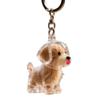 Dog Shape Pet Hair Keychain Hair Grooming Puppy Pendants Cartoon Dog Hair Storage Box  Pet lovers