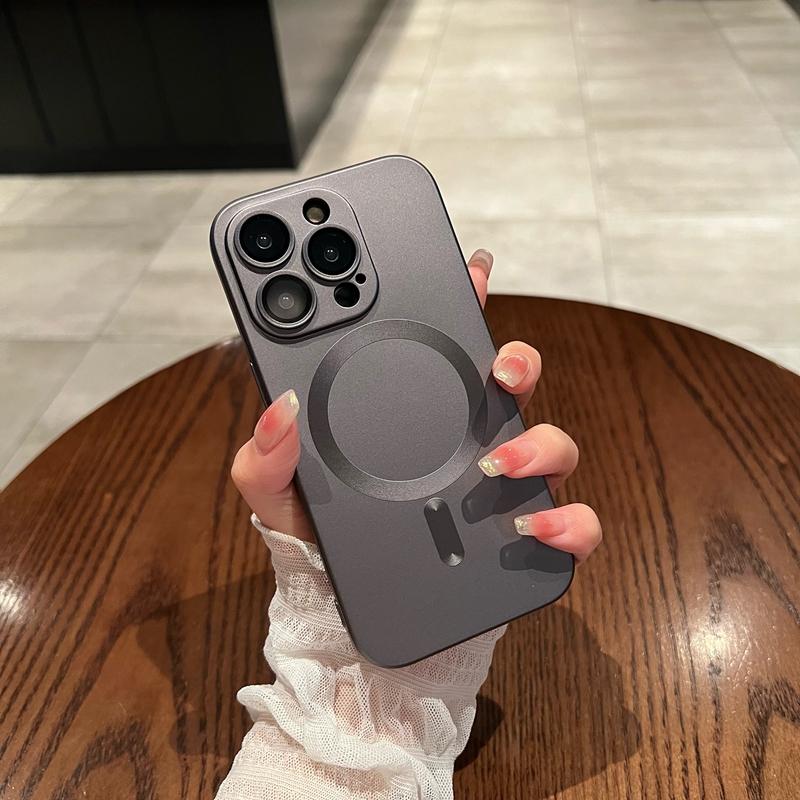 Роскошный чехол Magsafe с беспроводной зарядкой для iPhone 16 15 14 13 12 11 Pro Max X XR Xs Max 7 8 Plus SE 2020 2022, мягкий магнитный чехол-бампер