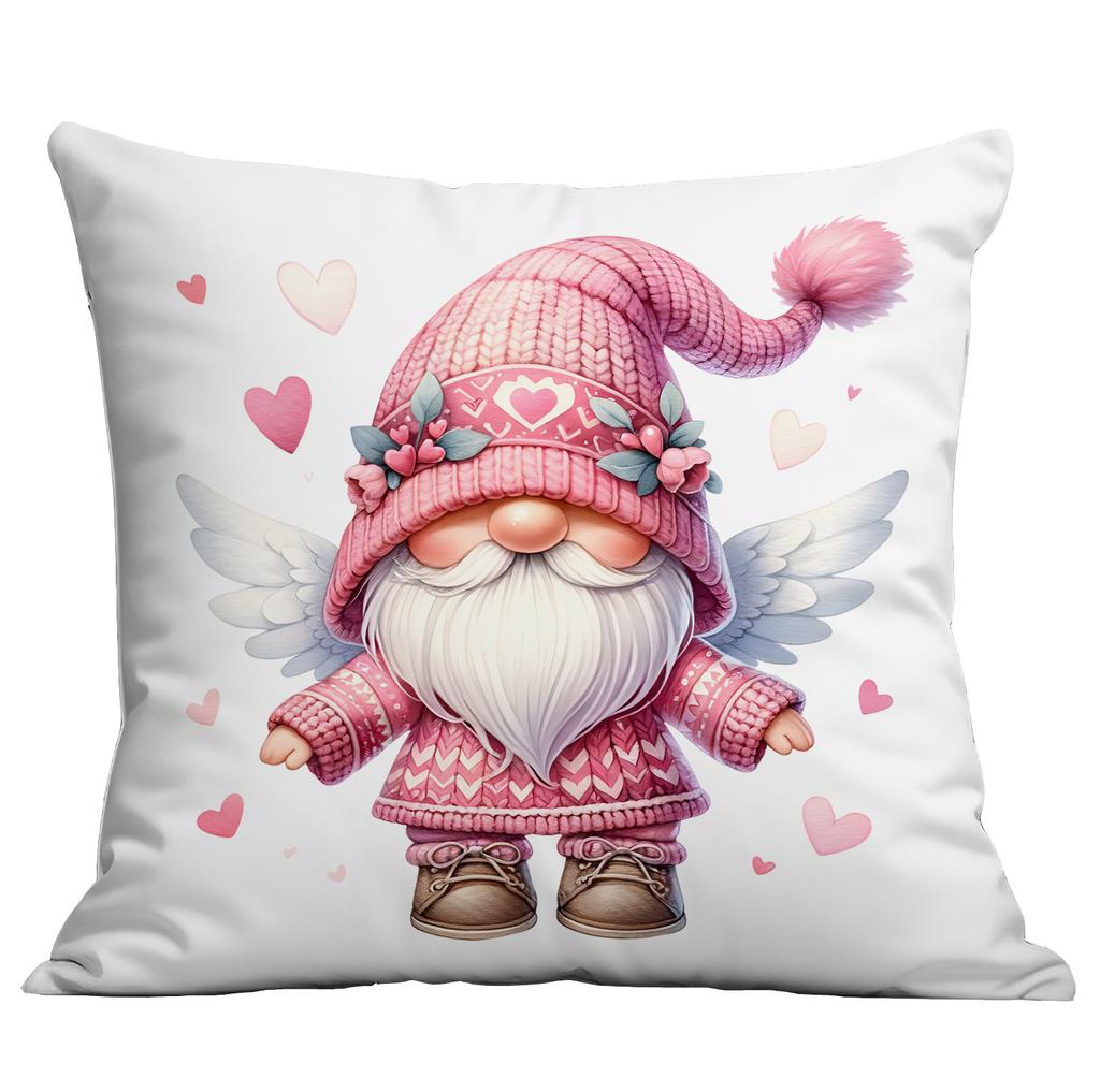 Новая подушка-пуш к Дню святого Валентина, милый Купидон, розовая наволочка для подушки-пуш, домашняя наволочка для подушки-пуш