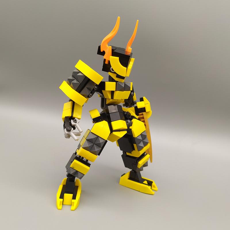 Мех «Хвост скорпиона» Lie MOC Конструктор из частиц Головоломка Игрушка Подарок на фестиваль для мальчиков отлично подходит для ежедневного использования идеально подходит для подарка