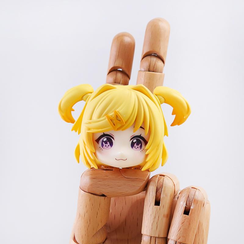 OB11 Сменная головка Девочка Головка для тела Obitsu11 GSC 1/12 BJD Головка куклы Тело куклы Девочка Милая Нежная Головка куклы