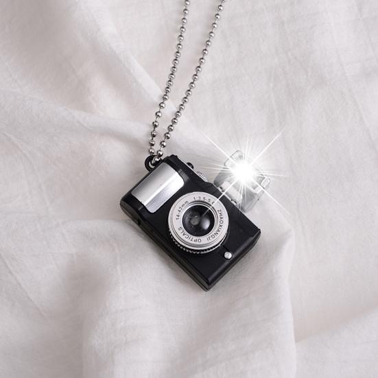 Цепочка на шею Личность Милый и Крутой Подарок на День Рождения Хип-Хоп Стиль Мода Подвеска в виде Камеры Ожерелье Ювелирный Аксессуар