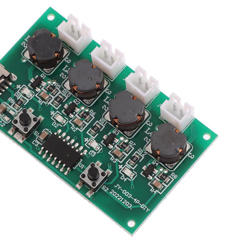 Генератор тумана и плата драйвера 4 распылительные пленки распылителя колеблющиеся 1/5 шт. DC5V Type-C мини-увлажнитель