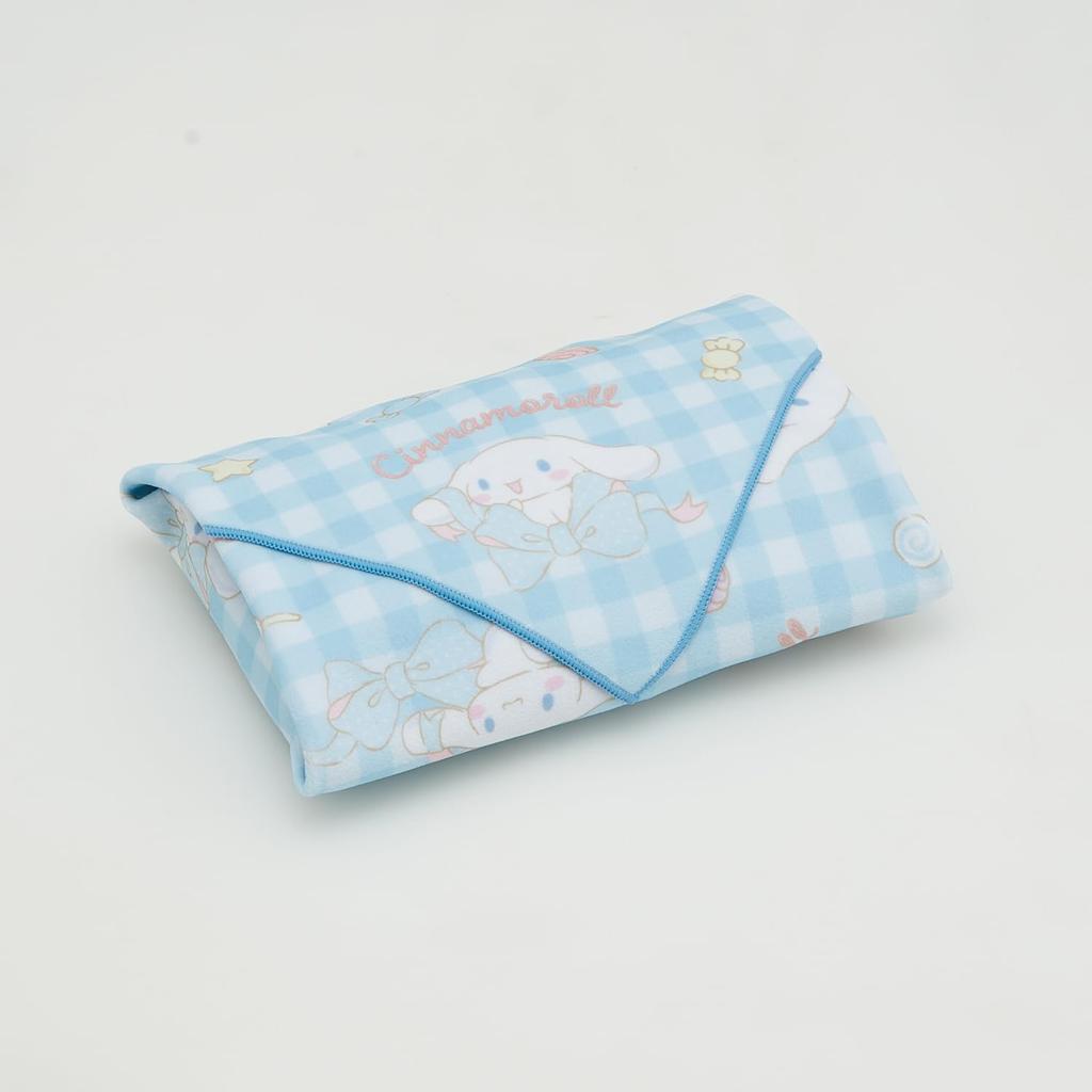 Skater Lunch Easy to Sanrio Cinnamoroll Big KBST4368207 Self-Adhesive Cloth, Tie, Ribbon, Girl's,