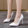 Fashion Fashion High Heels Women 35-45 Plus Size Women Shoes Red Thin Stiletto Banquet Wedding Shoes Sexy Pointed Toe Ladies Party Shoes