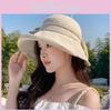 Summer Fashion Wide Brim Sun Hat With Large Sunshade For Women Outdoor Sun Protection