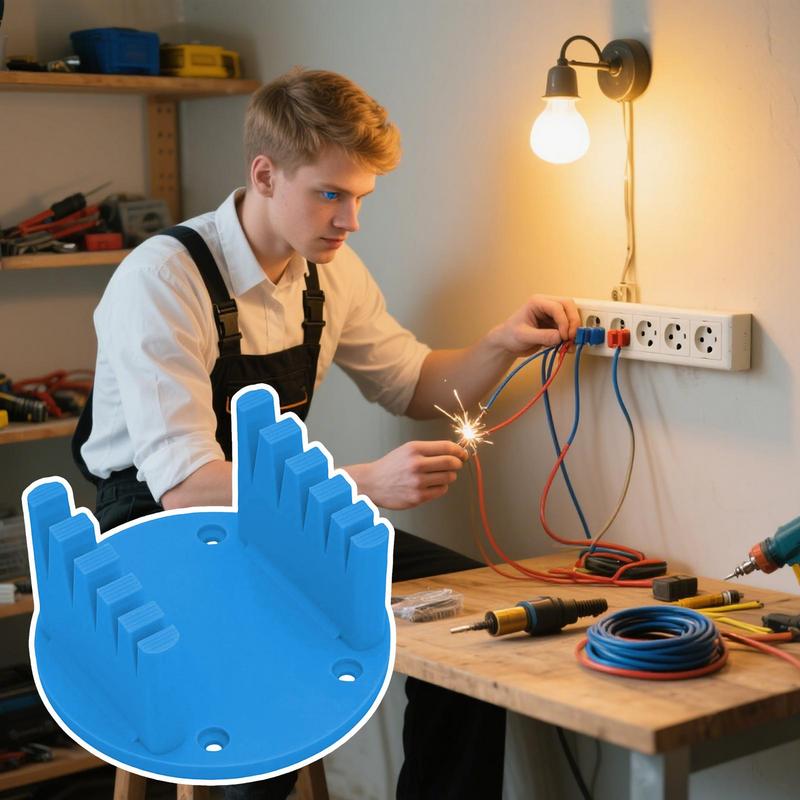 ABS Сварочный Фиксатор для Проволоки Держатель для Пайки Проволоки Высокотемпературный Держатель для Кабеля для Сварки Проволоки Настольный Сварочный Зажим