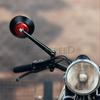 CNC Aluminum Motorcycle Rear View Mirrors Blue Lens Side Mirror Black Red Blue for Motorbike Scooter Moto Racing