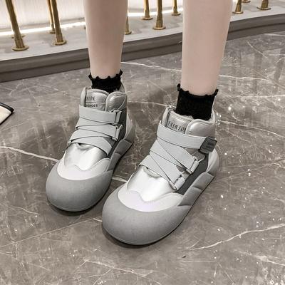 Зимние женские повседневные кроссовки Keep Warm Plus Velvet Platform Shoes для женщин Outdoor Cotton Shoes Ankle Boots Zapatos De Mujer