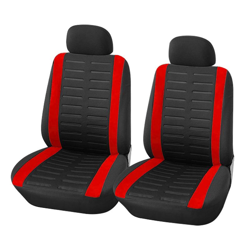 Универсальный чехол на переднее сиденье автомобиля, подходит для большинства автомобилей, грузовиков, фургонов, внедорожников, чехлы для сидений с аксессуарами для салона автомобиля