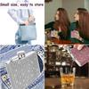 Leak-proof Wine Bottle Portable Alcohol Bottle Diamond Hip Flasks