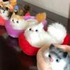 Stuffed Toys Lovely Simulation Animal Doll Plush Sleeping Cats Toy With Sound Kids Toy Decoration Birthday Gift For Children