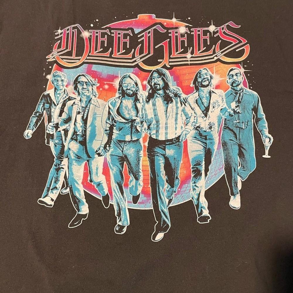 Винтажная футболка унисекс с изображением группы Bee Gees, тур, концерт, все размеры PA027 БЕСПЛАТНАЯ ДОСТАВКА
