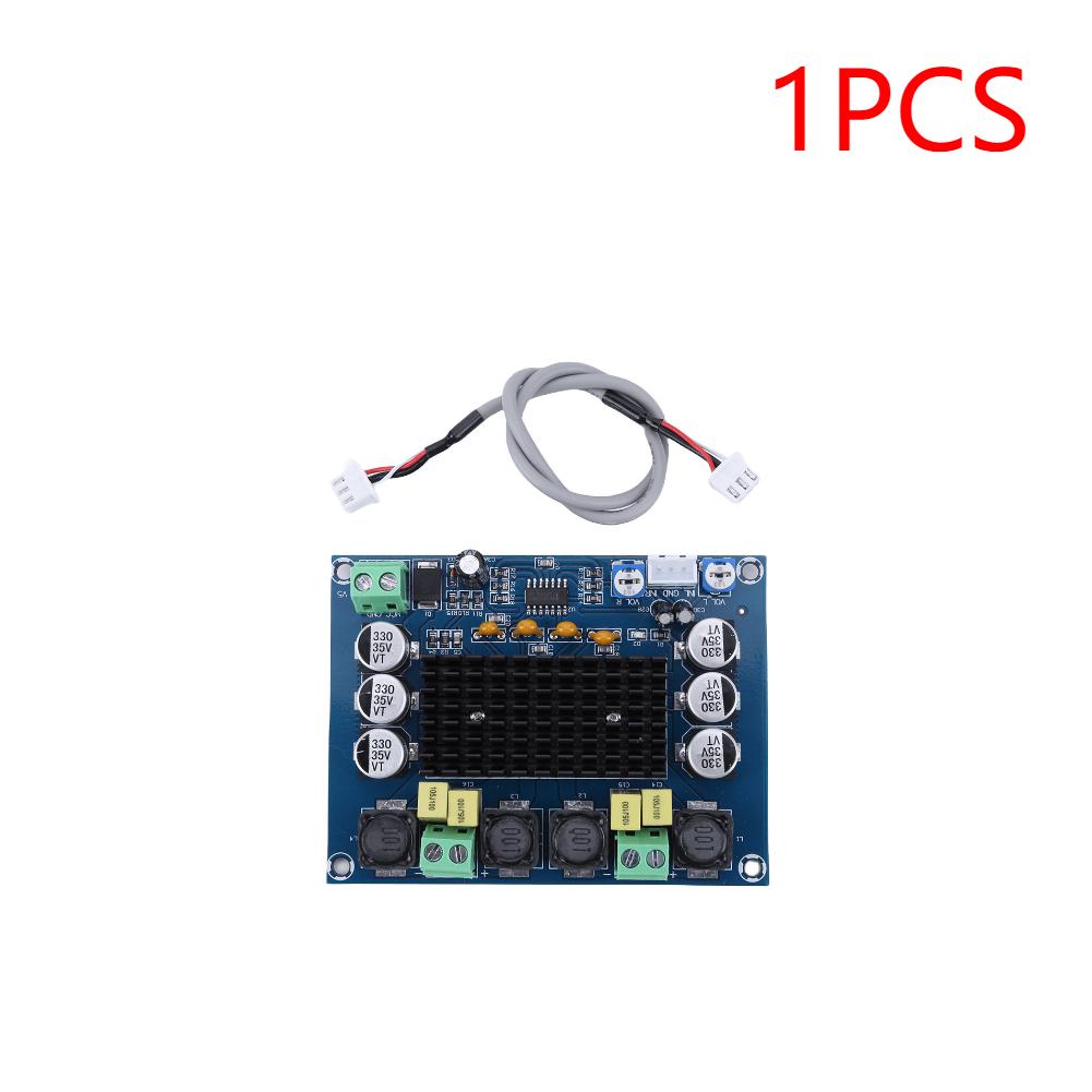 XH-M543 Модуль стереоусилителя звука 2*120 Вт Сделано в Китае TPA3116D2 DC 12-26 В 2 канала Электронные компоненты