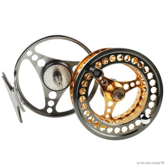 SOUGAYILANG 5/6 7/8 Aluminum Fly Fishing Reel Die Full Metal Casting CNC Fly Fishing Wheel