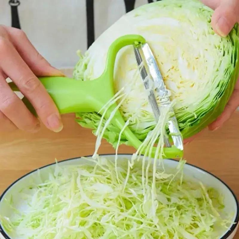 A Household Cabbage and Potato Grater Package Large Shredded Vegetables Round Lettuce Shreds Peeling and Scraping Tools