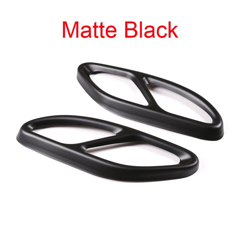 Car Accessories Exhaust Pipe Tail Cover Trim For Mercedes Benz A Class W177 V177