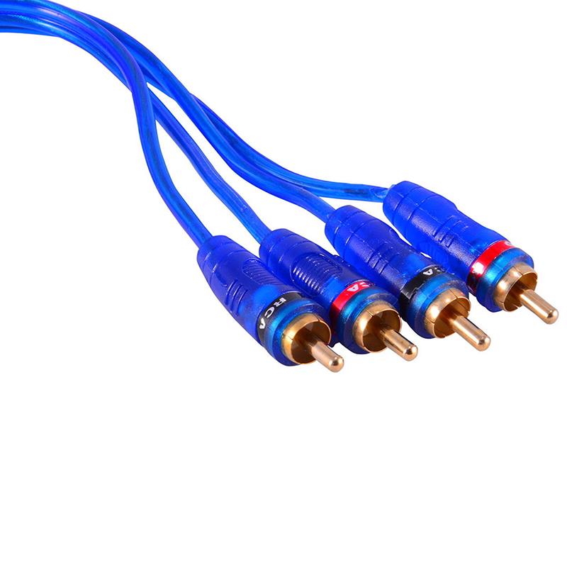 4-канальный RCA аудиофильтр шумоподавитель изолятор контура заземления автомобильная стереосистема 50 Вт