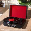 Rotary Disc Vinyl Record Player Retro Handheld Phonograph Portable USB Bluetooth Speaker New 350*255*120mm