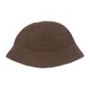 Basic Enchi Acrylic Crusher Knit Bucket Antibacterial and One Size Fits Brown Hat, Hat, Deodorizing, All,