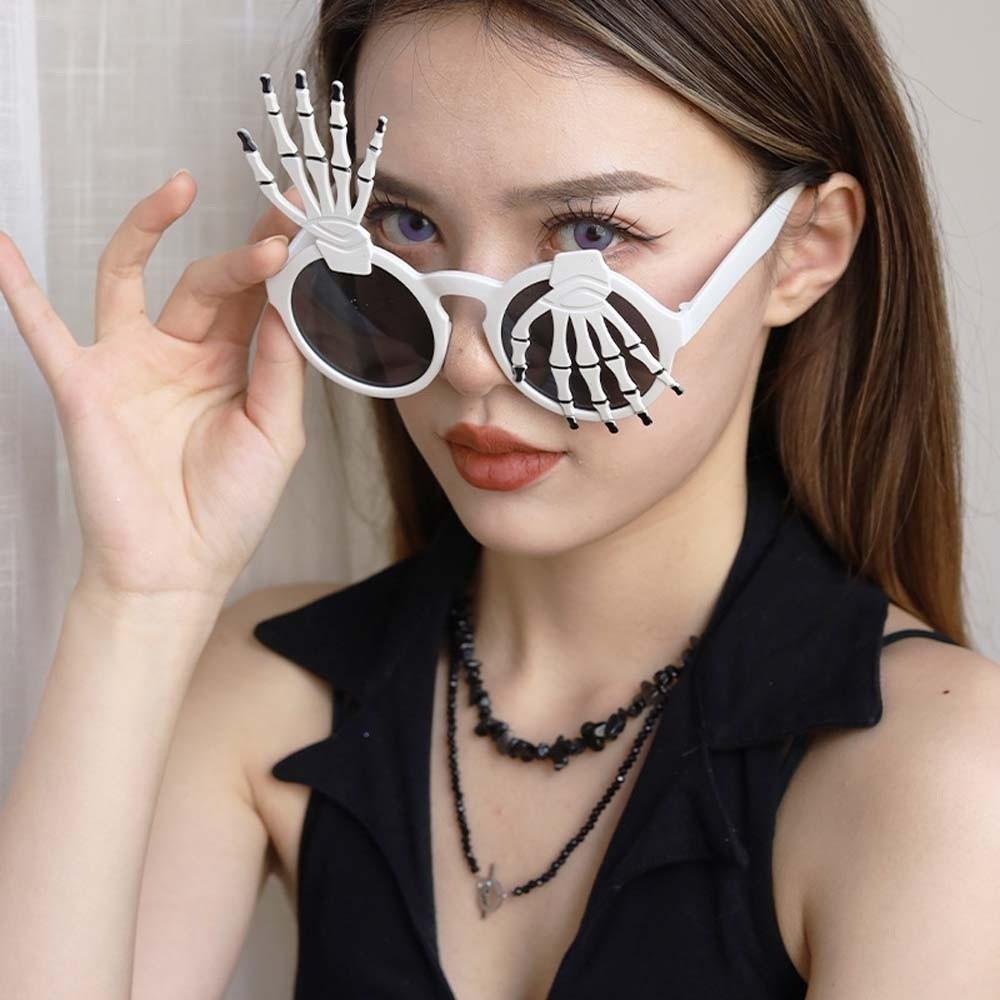 Plastic Frame Halloween Party Sunglasses Spider Web Novelty Holiday Eyewear Dance Parties