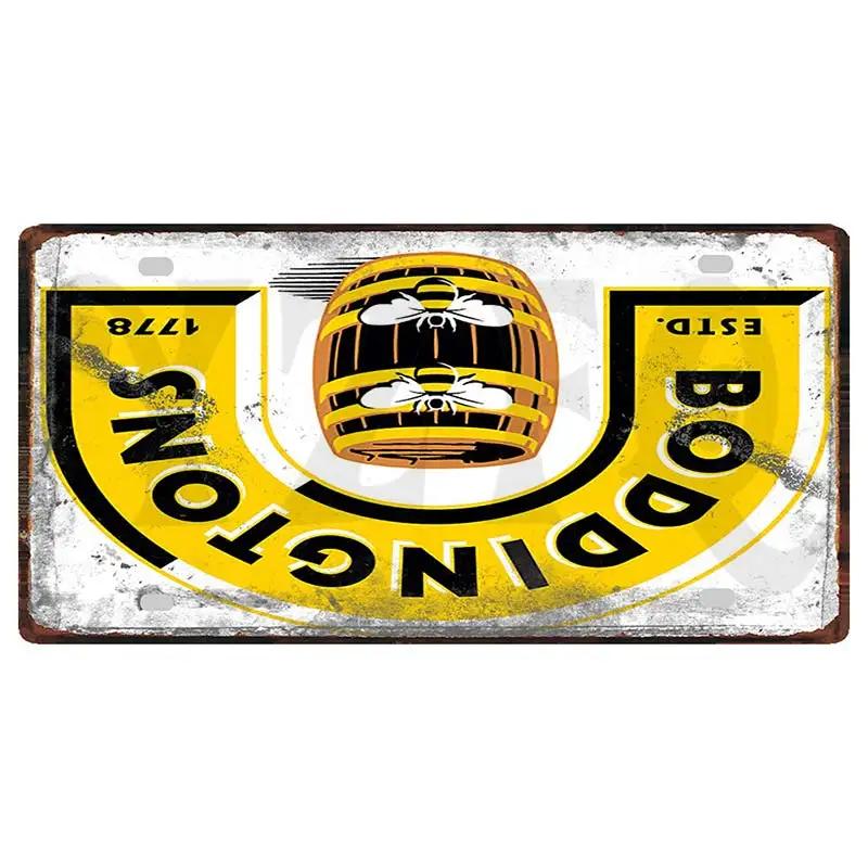 Металлическая табличка Бельгийское пиво 6x12 дюймов Duvel Jupiler Zot Пластина для стены Дома Ресторана Ремесленное Декорирование 30X15CM DC-1636A