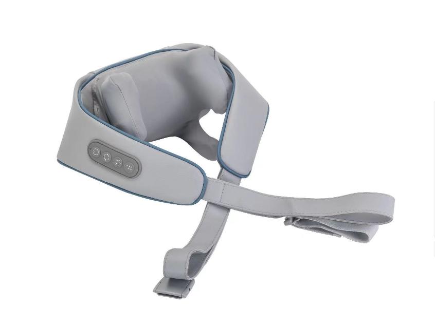 Wireless Neck Massager With Low Heat Bionic Kneading For Back Shoulder Pain Relief