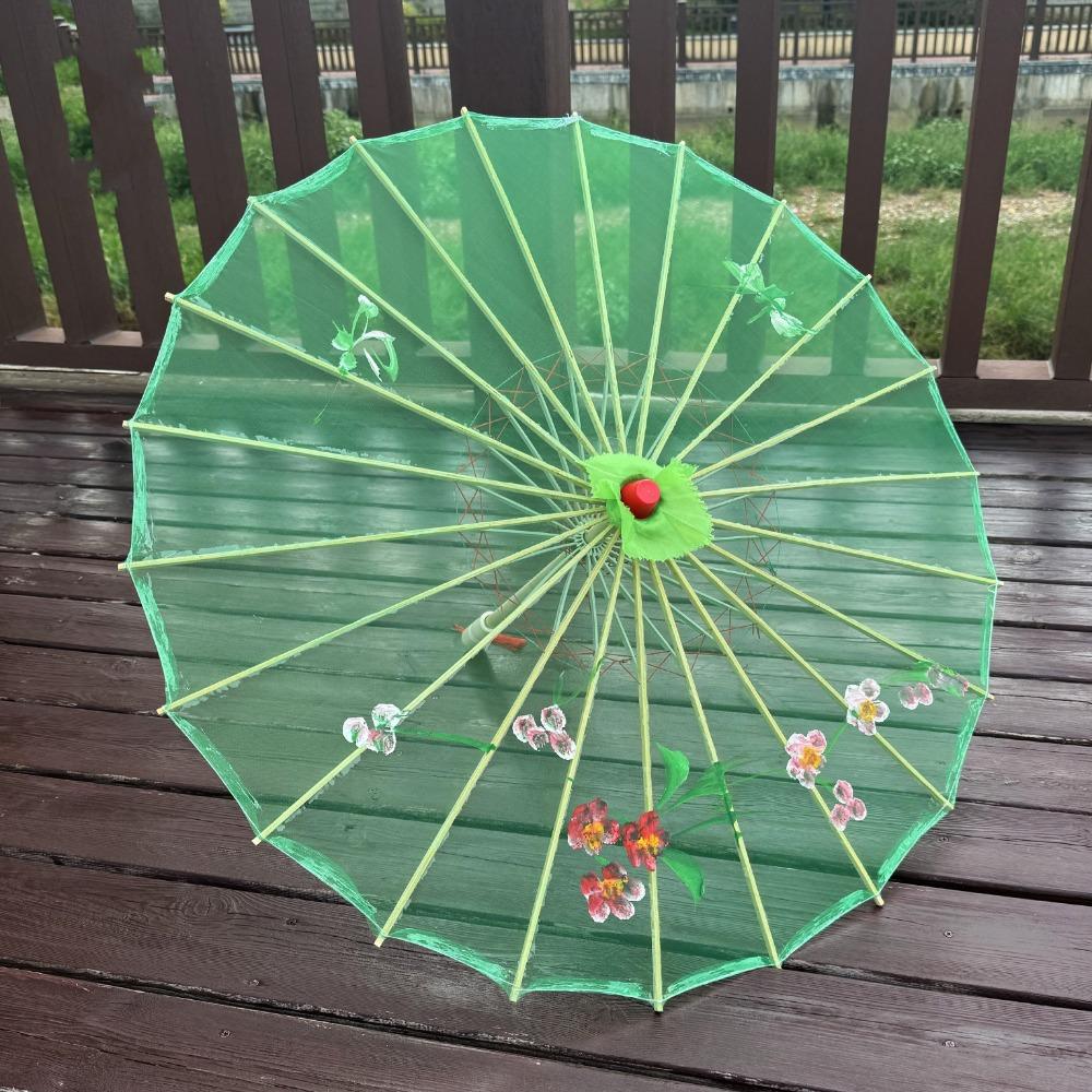 Шелковый декоративный зонт для детей 10 цветов Костюмы Зонт для фотосъемки Танцевальное выступление