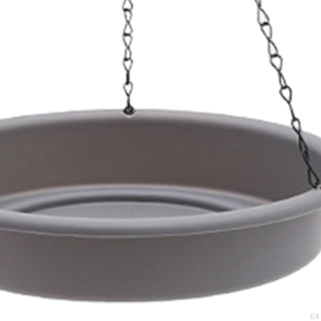 Ванночка для птиц, Цепочная кормушка, Садовая подвесная ванночка для голубей на открытом воздухе