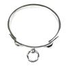 Great HERMES Bangle Collier de Chien Bracelet ST Silver AG925 Women Used