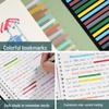 Morandi Color PET Sticky Note Key Mark, Small Fresh, перезаписываемые, с отрывными листами, пластиковый материал