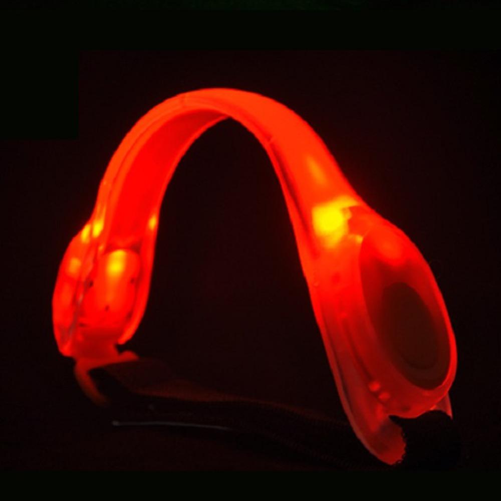 Wearable LED Light Up Armband Glow The Dark Running Arm Belt  Running Walking Cycling