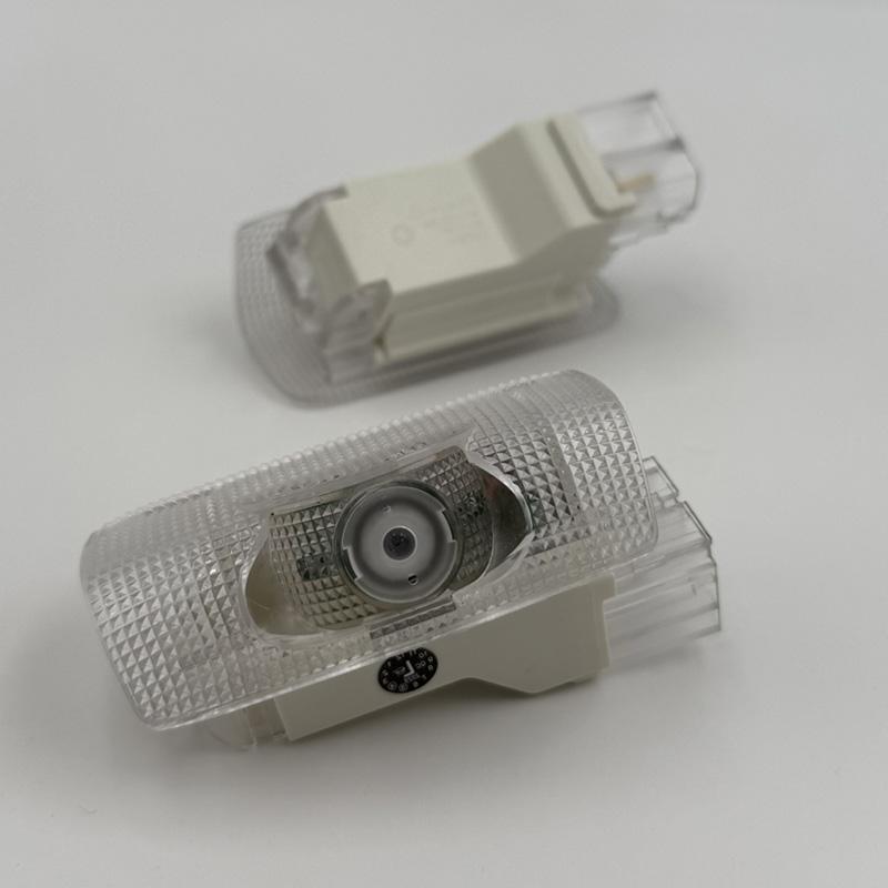 2pcs For TOYOTA FORTUNER SW4 (2015-2022) Car HD LED Door Warning Light Projector Ghost Shadow Laster Welcome Lamps Auto Parts