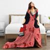 Mafaldas Knitted Blankets Fleece Anime Super Warm Throw Blanket for Bedroom Sofa Bed Rug