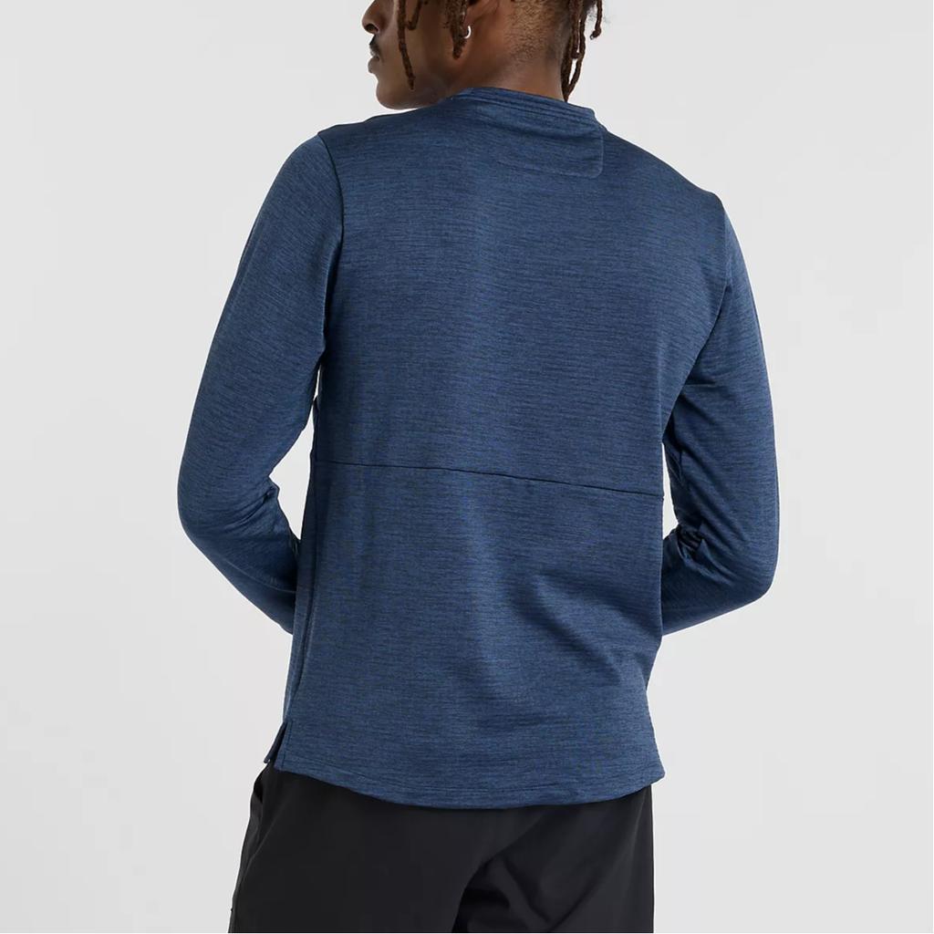 Мужская футболка New Balance Heat Grid Crew T Shirt Мужская Морской синий