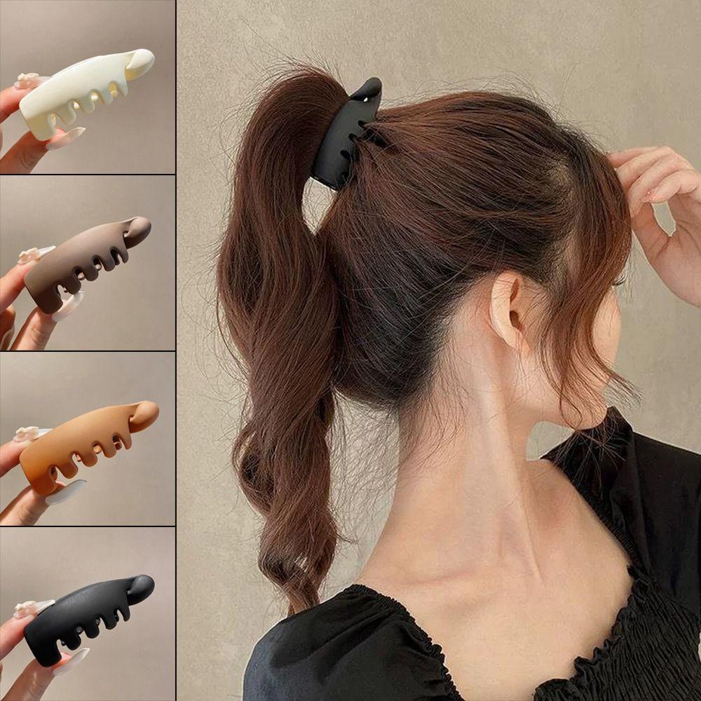 Простой дизайн банан заколка для волос модные заколки для волос инструмент для укладки зажимы для волос Twist Claw для женщин девочек