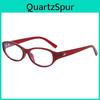 Retro Cat Eye Nonglare Glasses For Adults Ultra Thin Optical Frame For Office Use