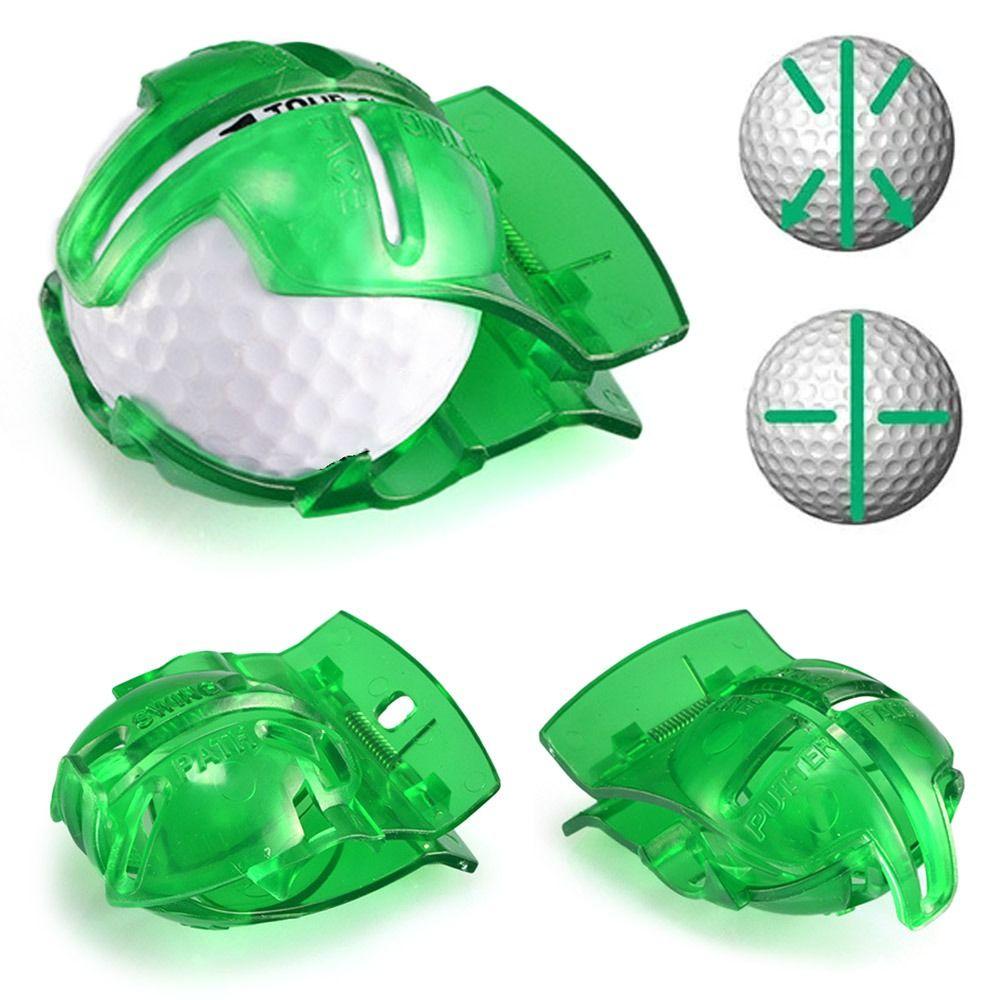 Positioning Aids Line Drawing Marker Golf Mark Stencil Golf Ball Marker Alignment Tool Line Marker