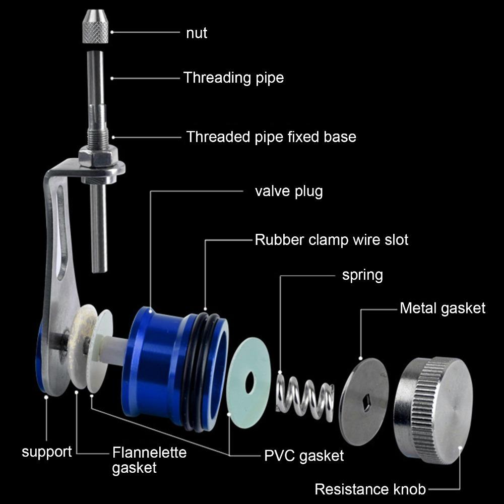 Adjustable Resist Fishing Line Winder 3 Colors Fishing Knotting Kit for Fishing Enthusiasts