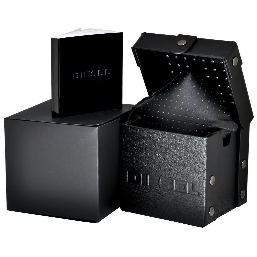 Diesel DZ7371 г-н. Мужские часы-хронограф Daddy 2.0 с черным циферблатом