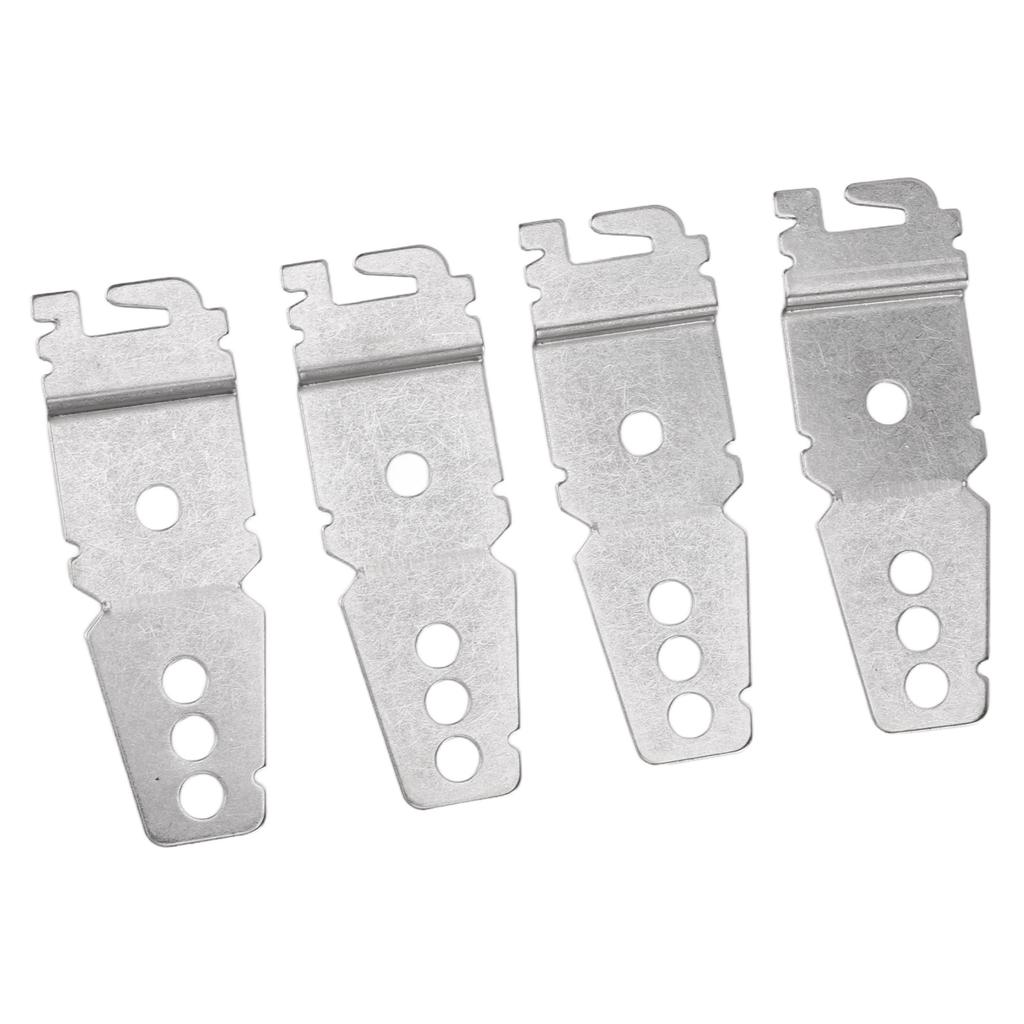 4 шт. Монтажный кронштейн для посудомоечной машины из нержавеющей стали с винтами для крепления посудомоечной машины под столешницей