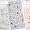 1pc Kawaii Mini Animals Cartoon 3D Puffy Stickers Cute Scrapbooking DIY Journal Stationery Sticker Deco Aesthetic Art Supplies