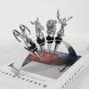 Metal Wine Stopper Silver Animal Head Sealing Plug Simulated Deer Sculpture Champagne Bottle Stopper Home Accessories