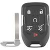 Самопрограммируемый Заменитель Смарт-ключа с Бесконтактным Доступом для 2015 2016 2017 2018   Chevy Suburban Tahoe GMC Yukon (FCC:HYQ1AA) 1 шт