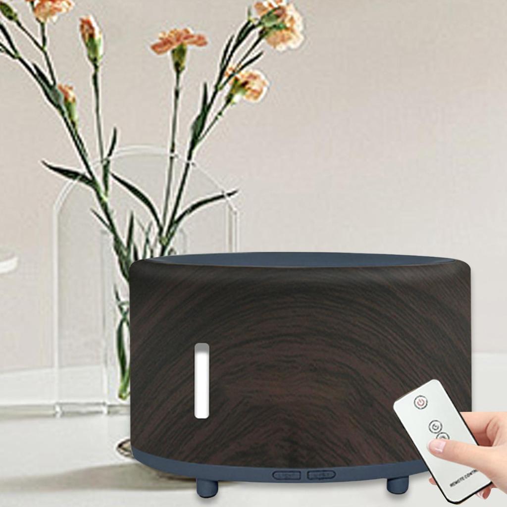 Essential Oil Diffuser 200ml with Measuring Cup Cool Mist Humidifier Colorful Lights for SPA Living Room Fireplace Hotel Bedroom